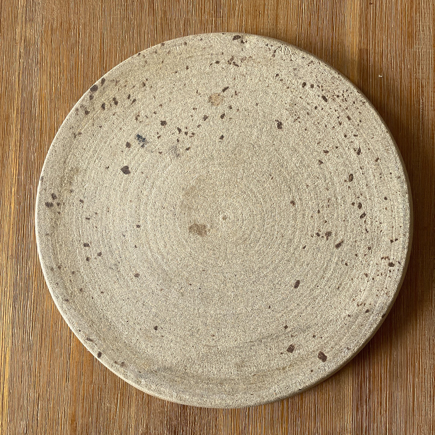 Cobalt Spiral Serving Platter